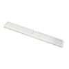 Cutting Ruler Acrylic with Stainless Steel Edge with