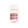 Nail Tips, 24 Pieces, Thumb Nail Seal, Foot False Nails, Nail Tips, Foot Nails, Reusable, Gel Nail Tips, Summer Nails, Weddings, Coming-of-Age Ceremonies, Foot Nails, Easy Nail Removable, For Feet (J004)