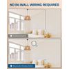Wireless Light Switch and Receiver Kit 15A High Power No Wiring 100FT RF Range