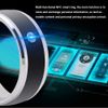 Smart NFC Multifunctional Ring, Universal Wear Finger Digital Ring Magic Wearable Device Universal for Mobile Phone(size7)
