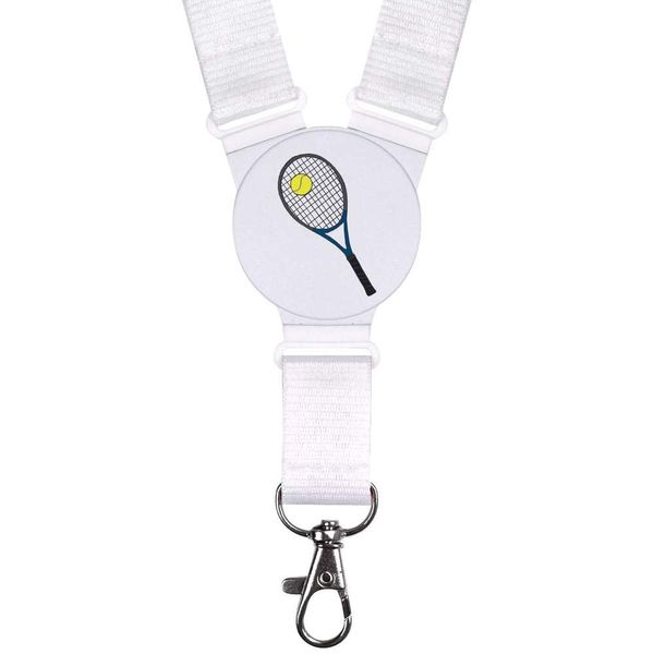 'Tennis Racket & Ball ' Neck Strap/Lanyard (LY00025680)