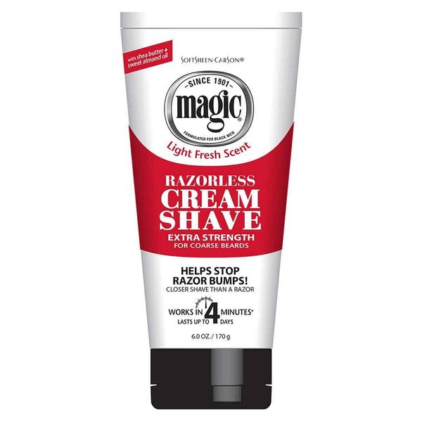 Magic Shave 170 g Extra Strength Razorless Shaving Cream