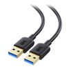 Cable Matters USB 3.0 Cable USB Type A Male Black 5Gbps 3m