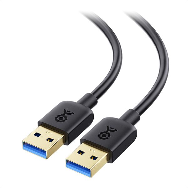 Cable Matters USB 3.0 Cable USB Type A Male Black 5Gbps 3m
