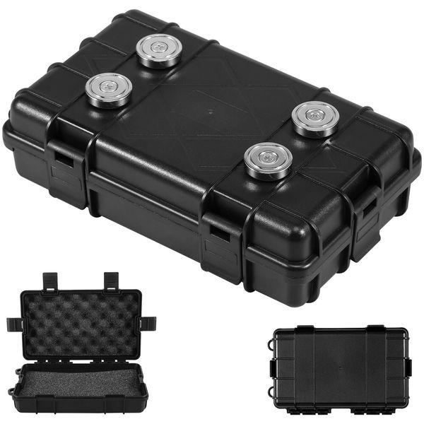 Under Car Magnetic Key Holder 4 Neodymium Magnet Car Hidden Key Box Waterproof