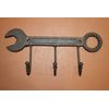 Tool Man Decorative Tools Wall Decor / Cast Iron Wall Hooks Bundle of 6
