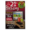 Hallmark 21st Birthday Card For Him 'Youtube' - Medium [Old Model]