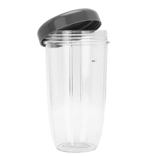 Zubehör-Kit für Nutribullet-Becher und Wiederverschließbares Deckel-Ersatzteil-Kit 32oz/24oz/18oz Mixer-Zubehör-Ersatz(Big cup 32Oz)