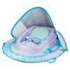SwimWays Infant Baby Spring Float with Adjustable Sun Canopy - Light Purple