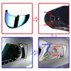 1Storm Motorcycle Full Face Helmet Dual Visor Sun Shield: Model KT828 Tinted Visor