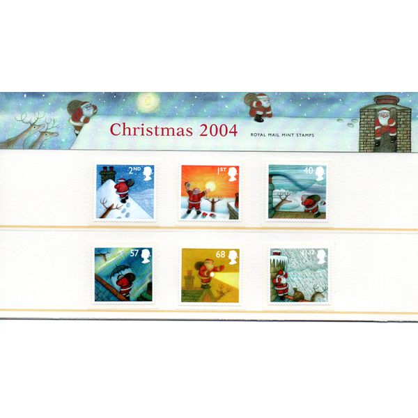 2004 Christmas Stamps in Presentation Pack