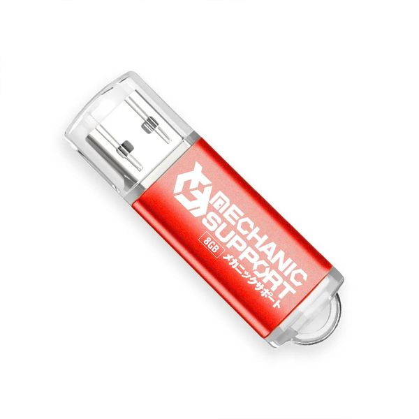 Mechanic Support, USB Flash Memory Driver, Plug & Play, Works with all WINDOWS MAC models (Red, 16, GB)