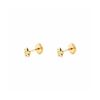 9ct Yellow Gold flower Children's Earrings
