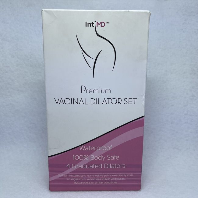 IntIMD Active Dilators Set Kegel Exerciser w/ Active Handle & 4 Graduated Sizes