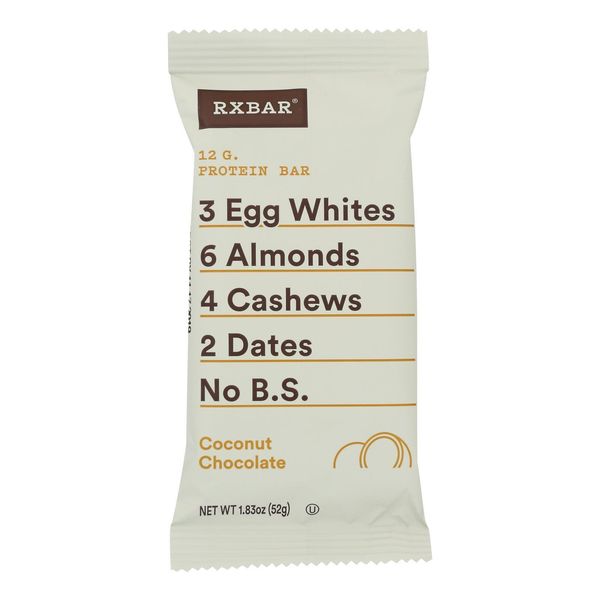 Rxbar - Protein Bar - Coconut Chocolate - Case Of 12 - 1.83 Oz.