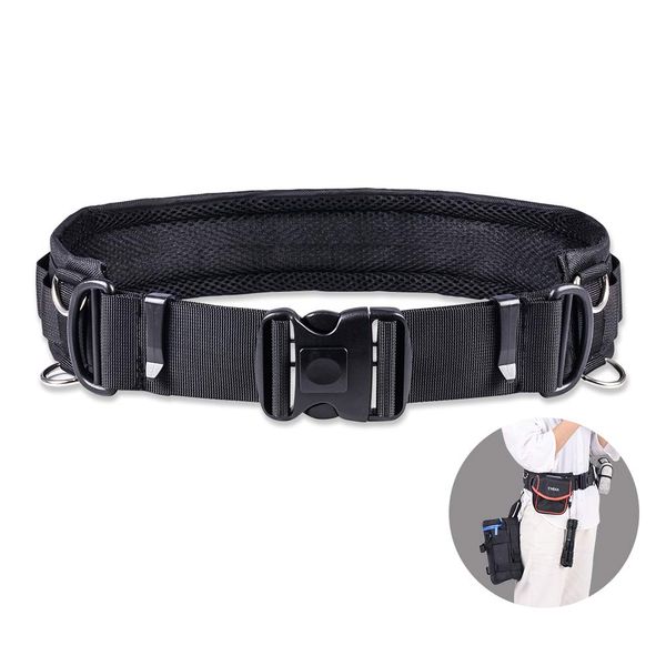 XCSOURCE JPL051 Multi-functional Waist Belt, Tactical Belt, Camera Holder, Tool Belt, Fishing Belt, Filter Cases, Lens Bags, Tripods, etc., Waist Circumference: Approx. 29.5 - 39.4 inches (75 - 100