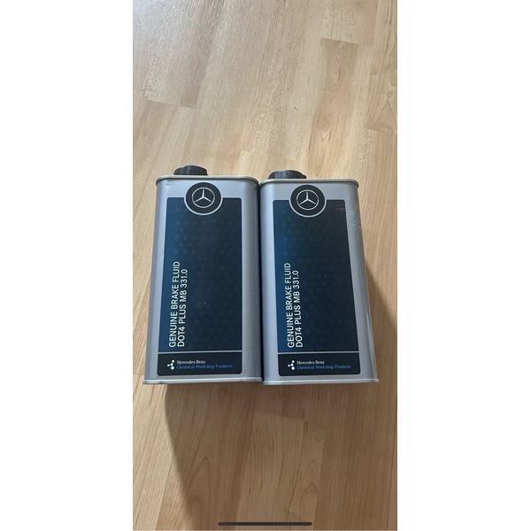 Genuine Mercedes Brake Fluid DOT4+ MB 331.0 - 2 Pack | OEM Performance Part