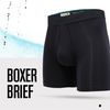 Stance boxer brief - standard, black, M