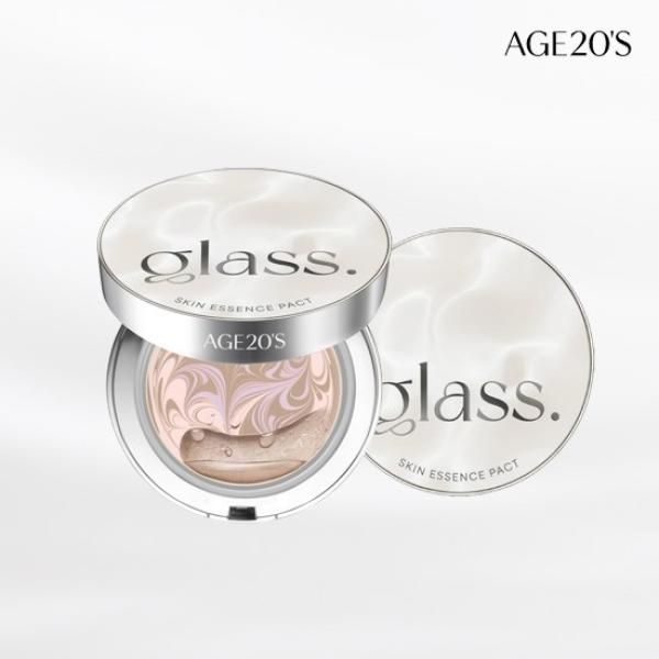 (Regular price 44,700) Age20&#39;s Glass Skin Essence Pact Glow (Main product + 1 refill)