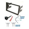 Double Din Car Stereo Dash Kit Combo w/tool for some VW Golf Jetta Passat Etc