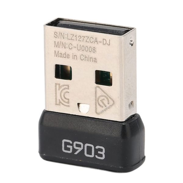 USB Mouse Receiver for G903, Wireless Adapter with Stable Connection, Portable and Compact for PC, Mac, Laptop