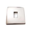 Light Switch Cover Plate Conversion in Victorian Chrome Single/Double Stick on (Single Switch Cover Plate)