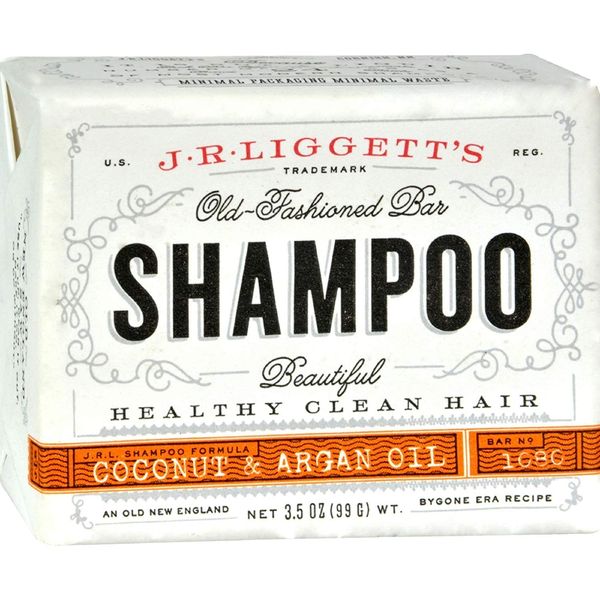 J.R. LIGGETT'S SHAMP BAR,COCONUT&ARGAN, 4 pk