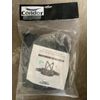 CONDOR 1EC63A ELASTIC BACK SUPPORT WITH STAY, MEDIUM, BLACK
