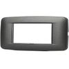 VIMAR Round 3M Wall Plate Matt Anthracite, Eikon Series