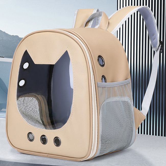 Pet Cat Backpacks Breathable Outdoor Cat Carrier Bag for Small Dogs Cats  Transport Carrying Bags Portable Travel Pet Backpack