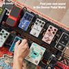 Donner 6 Pack Effects Pedal Lead Patch Cables Noiseless 6 inch 1/4" Right Angle