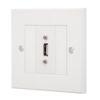 USB 2.0 Modular Faceplate/Wall Outlet (1 x USB 2.0 Port)