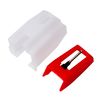 Turntable Stylus Replacement Needles for Record Players, Ruby Tip, Red, Pack of 4