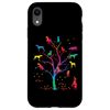 iPhone XR German Shorthaired Pointer tree colorful Pointer Case