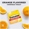 Dramamine Chewable, Motion Sickness Relief, Orange Flavor, 8 Count
