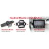 Brodit 811020 123x183mm Universal Headrest Mount