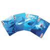 Kikkerland Lenticular 3-D Shark Poker-Size Playing Cards