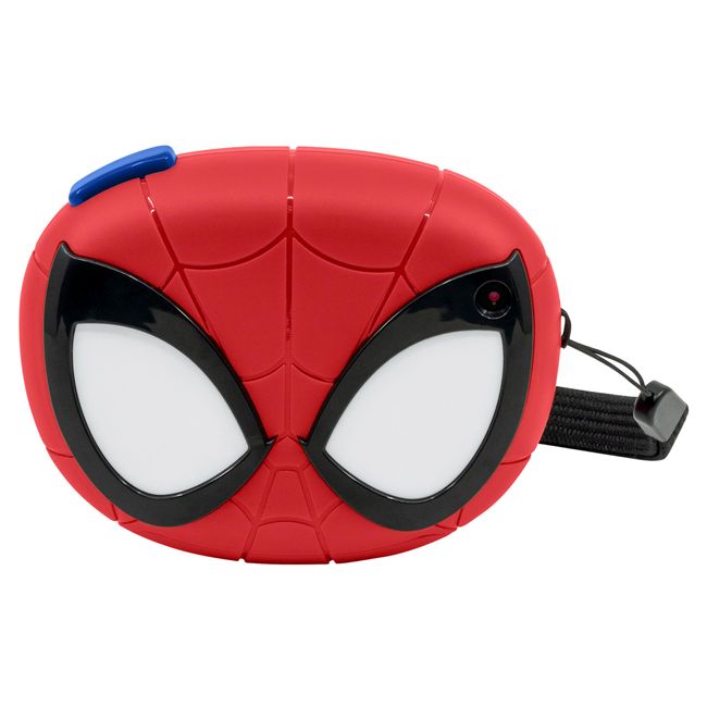 ekids Spiderman Kids Camera with SD Card, Digital Camera for Kids with Video Camera, Built-in Digital Stickers for Fans of Spiderman Gifts for Kids