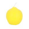 Something Different Lemon Candles Pack of 3, yellow, One size