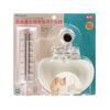Richell Cat Water Dish Medium with Bottle, White