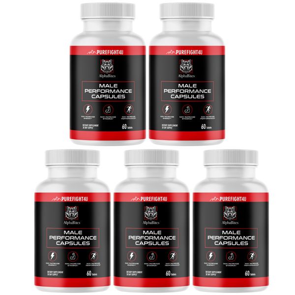 AlphaBites Male Performance Boost Endurance Authentic 300 Tablets