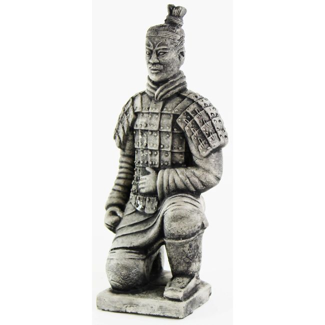 Chinese Warrior Statue Asian Home and Garden Statues Cement Figurine Sculpture