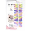 Color Gel  Nail Polish Strips 20ct. NG200014. 👀 Description ⬇️  (needs Curing)