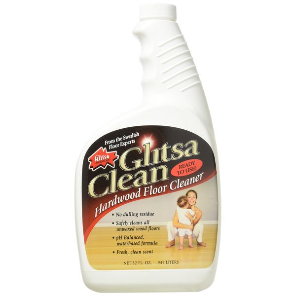 Glitsa Clean Hardwood Floor Cleaner - 32oz Spray