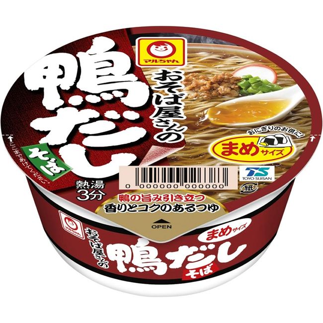 Maruchan Soba Shop Mame Duck Soba Soba, 1.7 oz (48 g) x 12 Packs