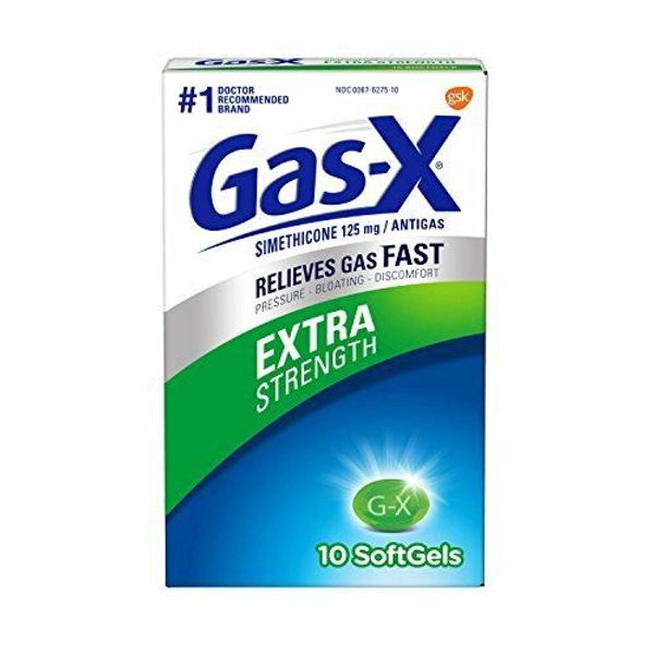 Gas-X Extra Strength Soft Gels, 10 Count