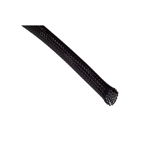 GTSE 10m Cable Tidy Sleeve, 6mm Flat Diameter, Expandable Braided Cable Sleeve, Polyester (PET) Cable Wrap/Cable Tidy Tube