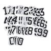 '100 Applications – Numbers – VBS Wholesale packet Ironing Pictures, Appliques, iron on