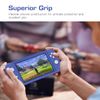 MoKo Case Compatible with Switch Lite, Silicone Protective Rubber Cover, Shock-Absorption Anti-Scratch Non-Slip Case Compatible with Switch Lite Console - Blue