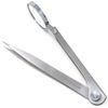 Magnifying Tweezers - Splinter Forceps With Magnifier - First Aid - Straight
